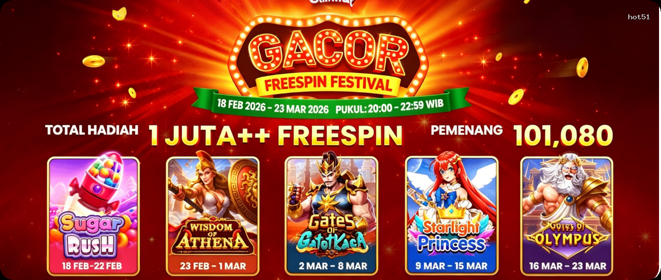 Login hot51 Sekarang Bonus Melimpah